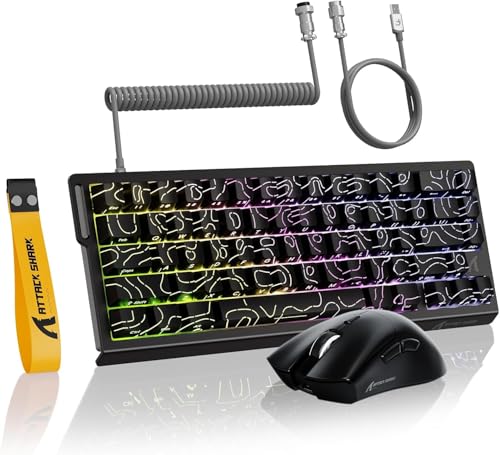 Amazon | MAMBASNAKE X ATTACK SHARK【 X68HE & R1】ラピッドトリガー